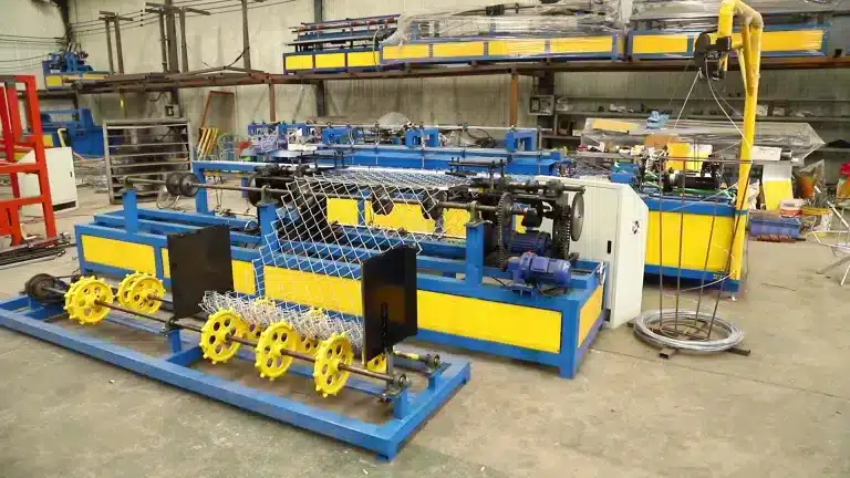 Chain Link Fence Machine