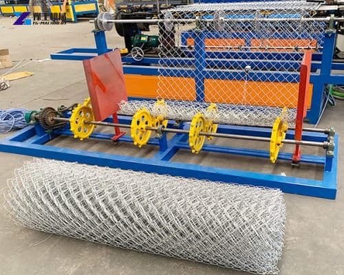 Chain Link Fence Machine